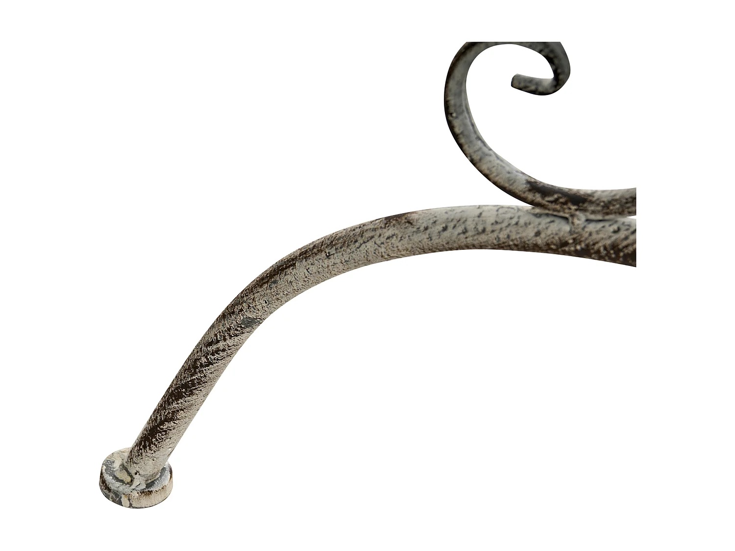 Table bistrot NURRA 80 cm 36 cm Métal Gris