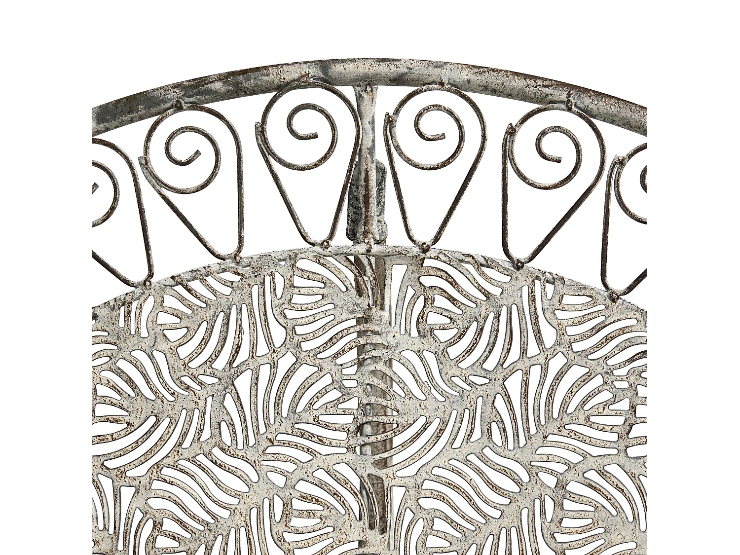 Table bistrot NURRA 80 cm 36 cm Métal Gris