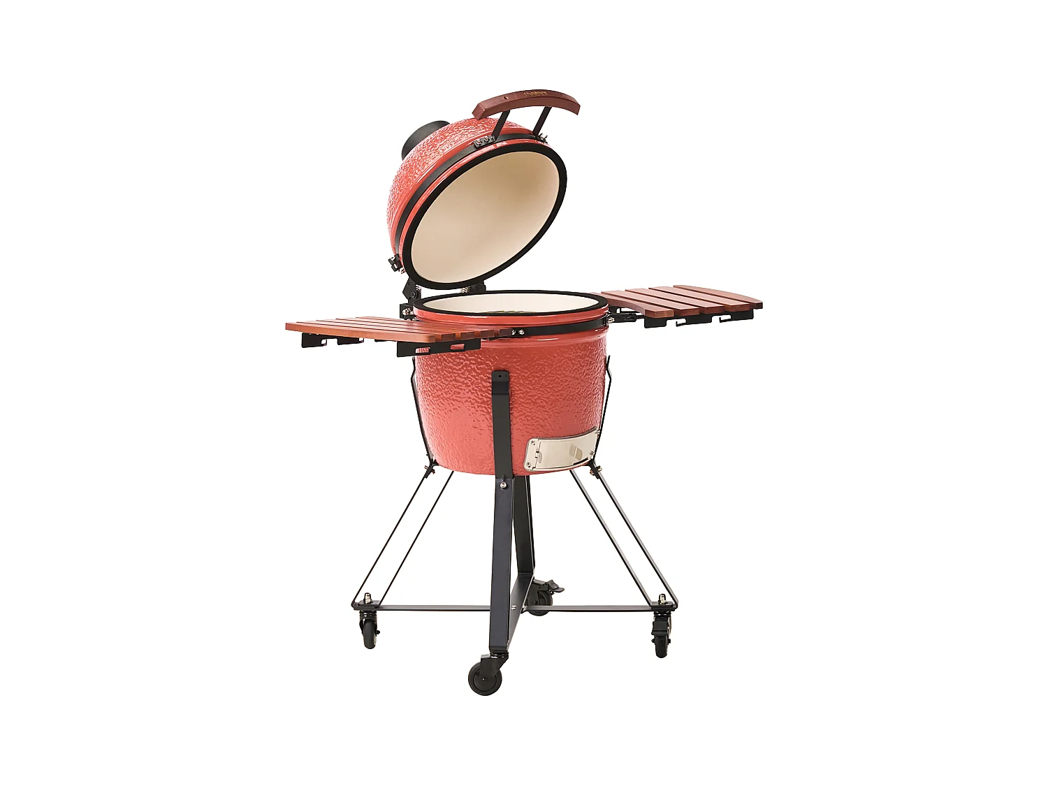 Gril à charbon de bois KAMADO Céramique Rouge