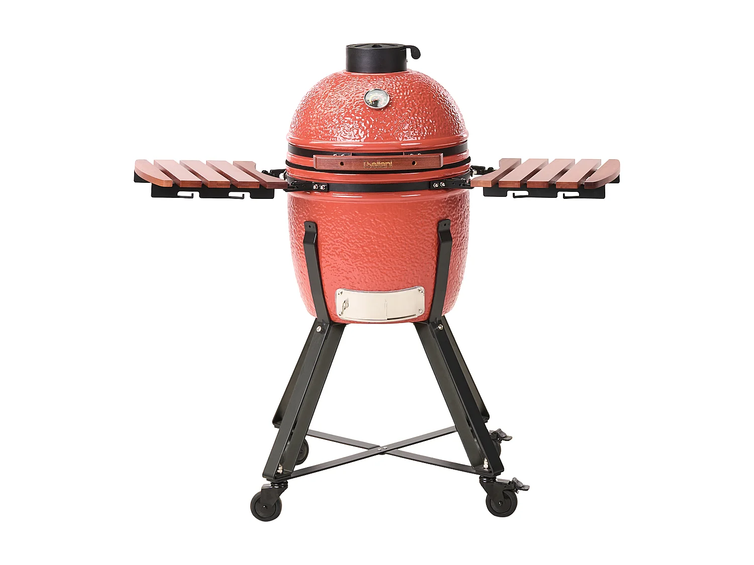Gril à charbon de bois KAMADO Céramique Rouge