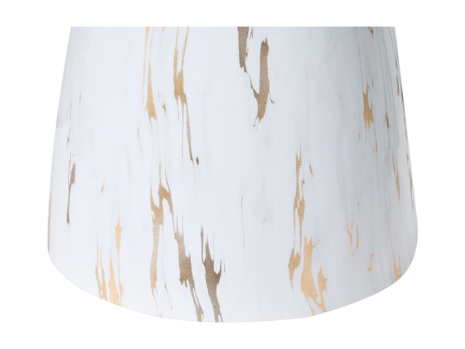 Table d'appoint WABBY Verre de sécurité Marbre blanc