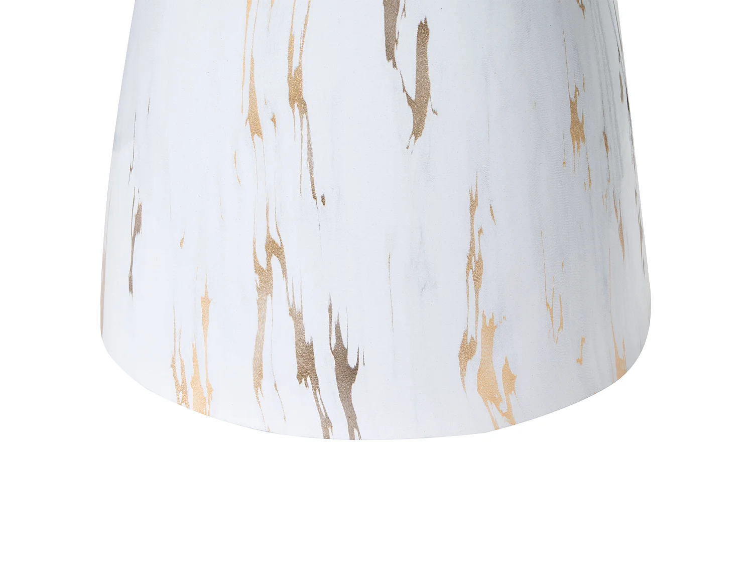 Table d'appoint WABBY Verre de sécurité Marbre blanc