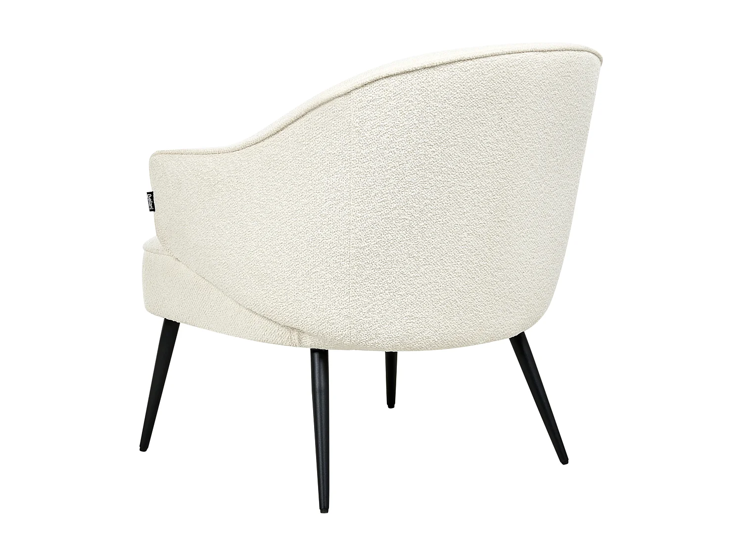 Fauteuil KAYLA Bouclé Blanc cassé