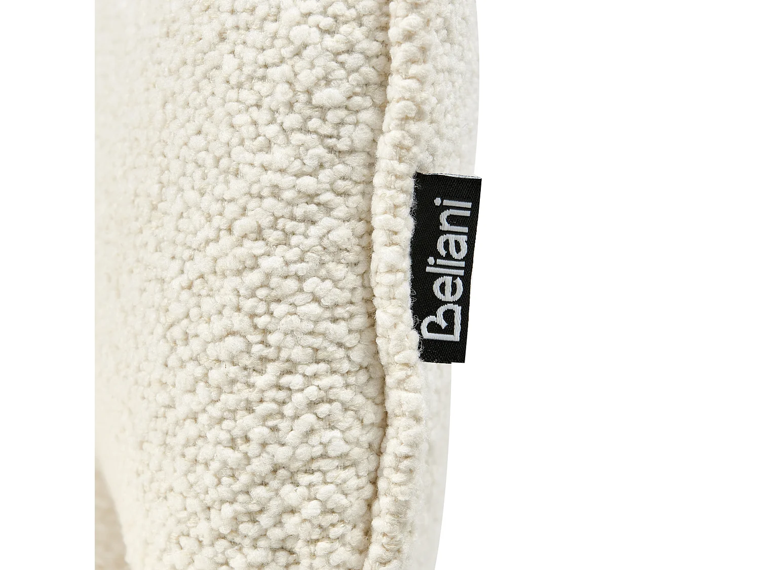 Fauteuil KAYLA Bouclé Blanc cassé