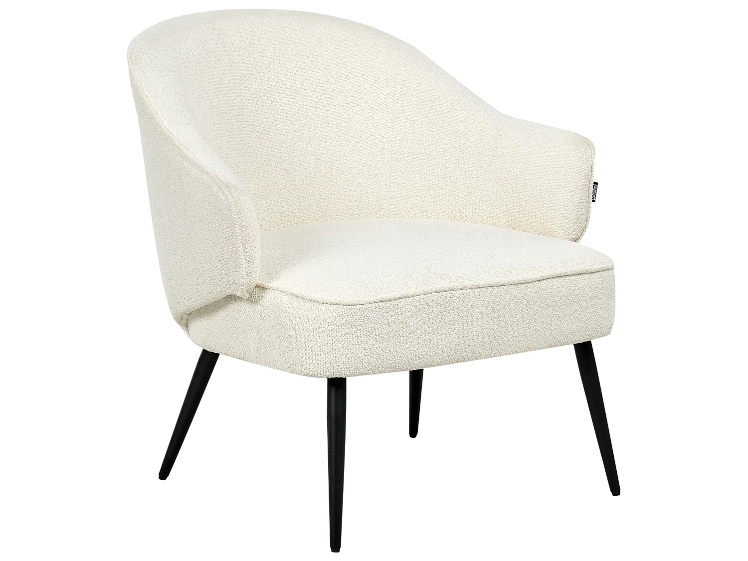 Armchair KAYLA Boucle Off-White