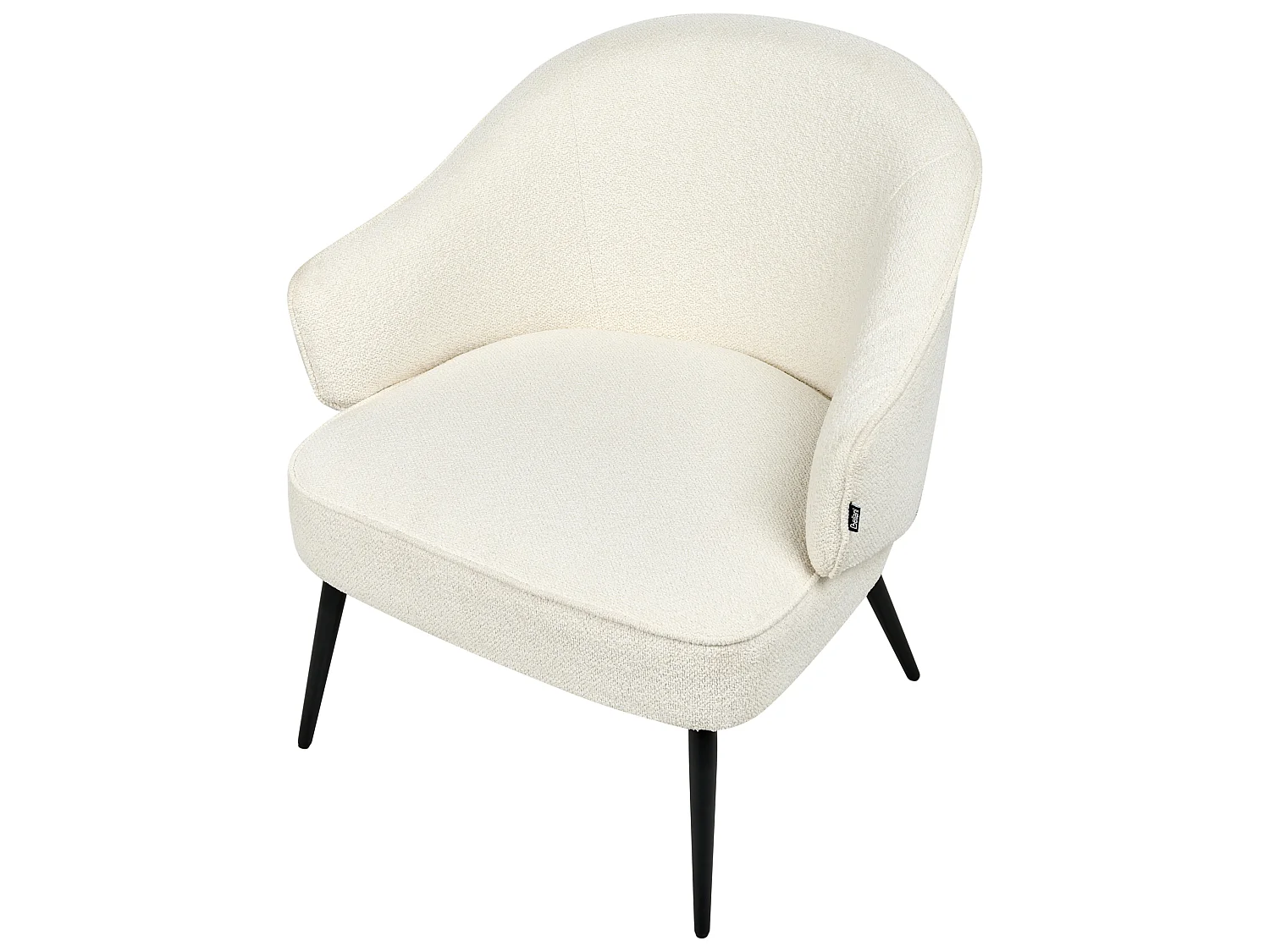 Armchair KAYLA Boucle Off-White