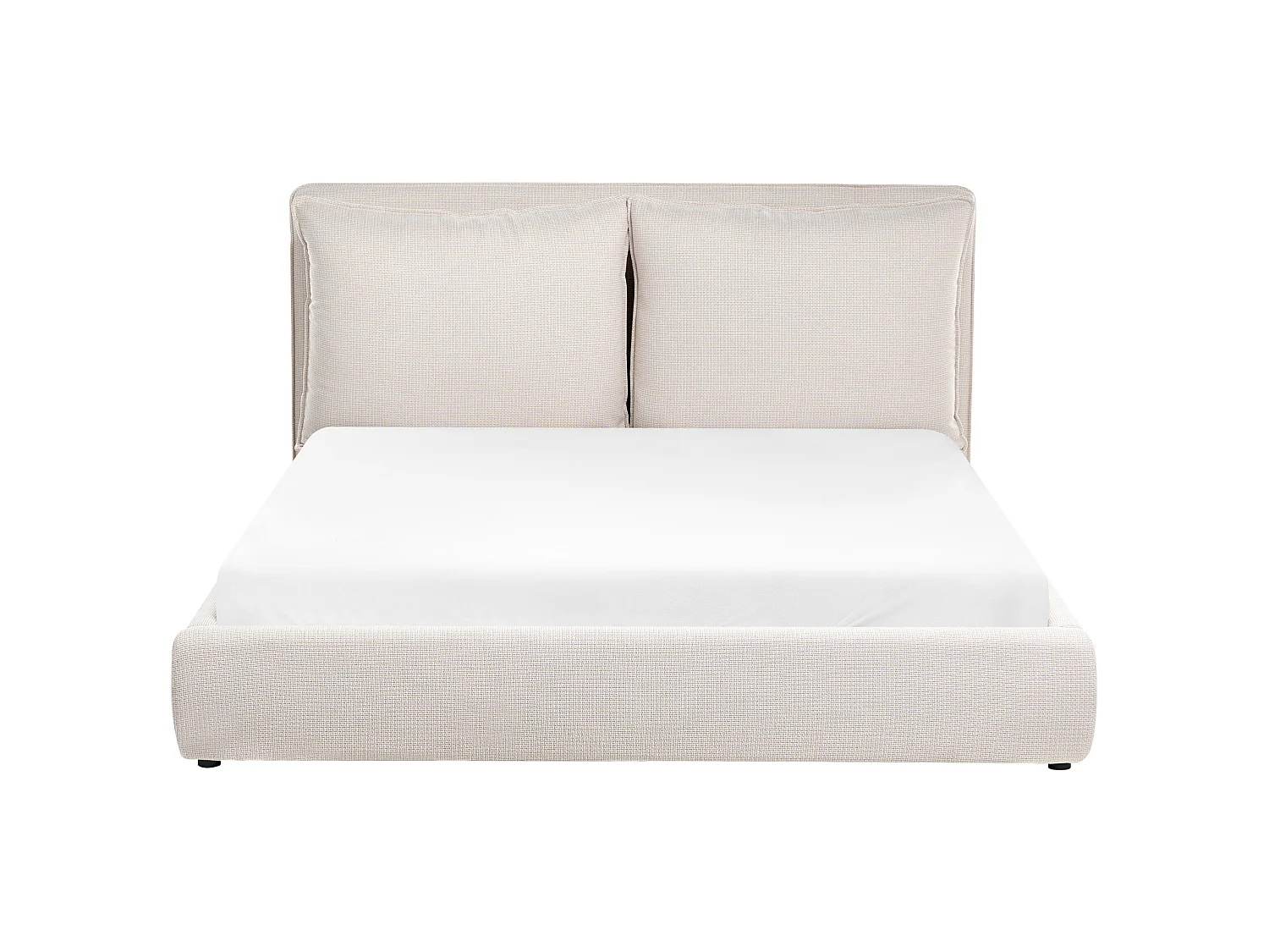 Bed Fabric BAJONNA 160 x 200 cm (EU King Size) Beige