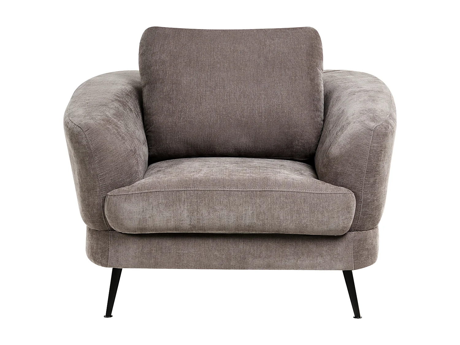 Fauteuil KJAER Tissu chenille Taupe
