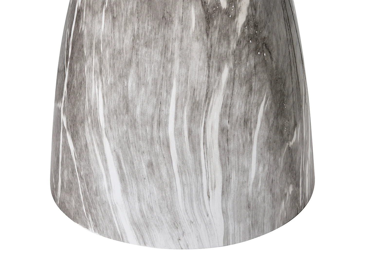 Table d'appoint CADY Verre de sécurité Marbre noir