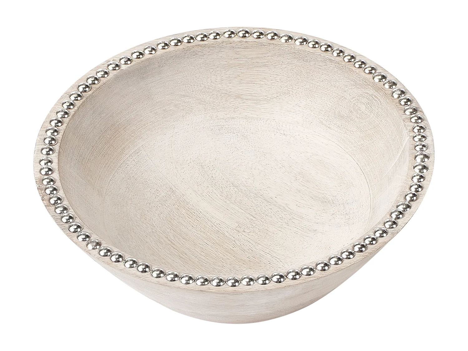 Lot de 2 bols décoratifs LUXOR Bois de manguier Marron clair