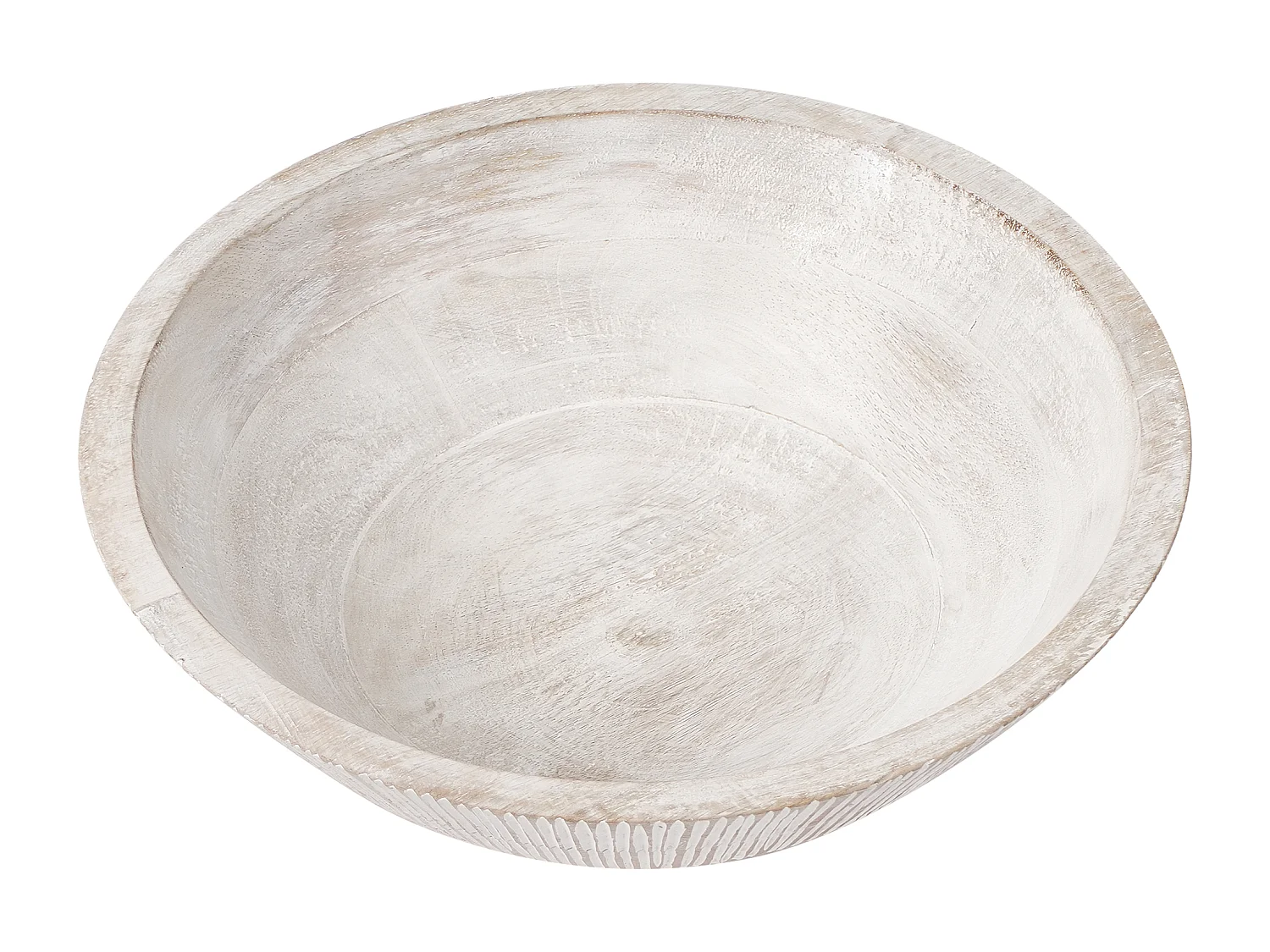 Lot de 2 bols décoratifs SIWA Bois de manguier Marron clair