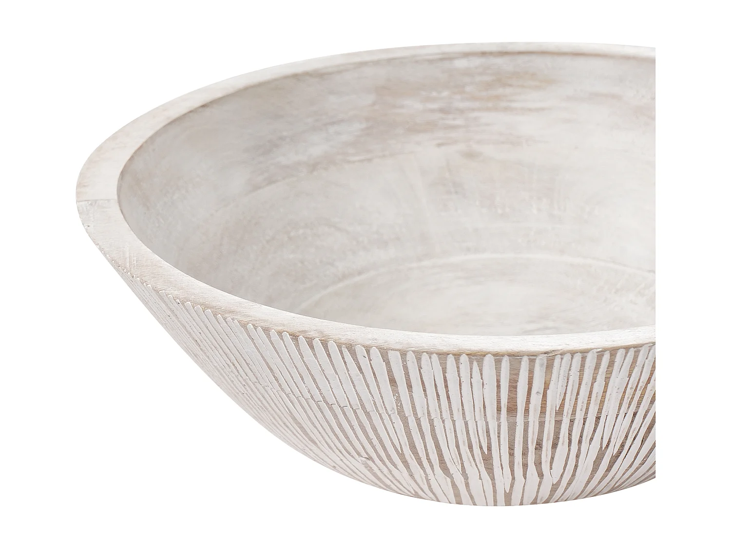 Lot de 2 bols décoratifs SIWA Bois de manguier Marron clair