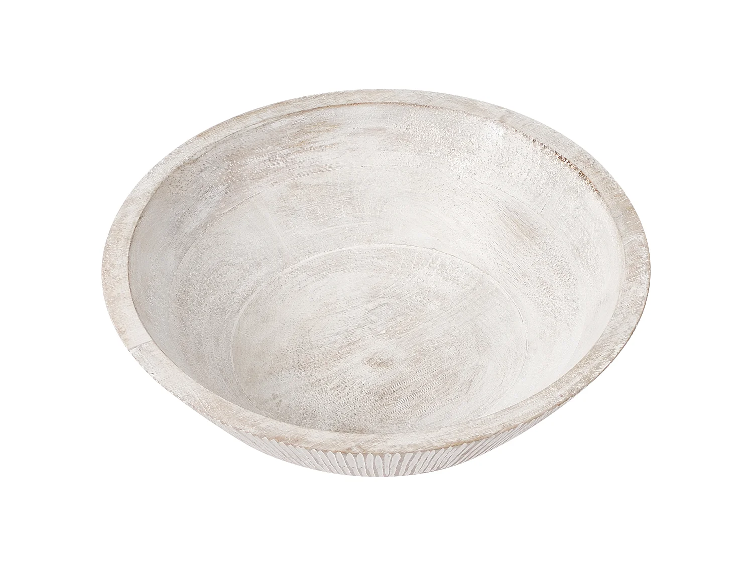 Lot de 2 bols décoratifs SIWA Bois de manguier Marron clair