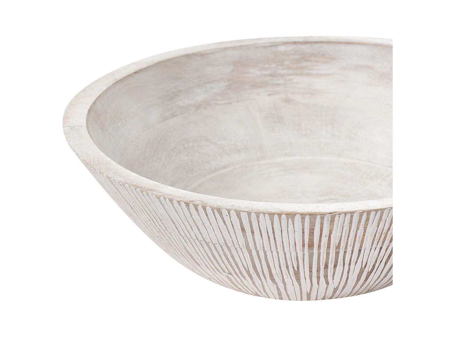 Lot de 2 bols décoratifs SIWA Bois de manguier Marron clair