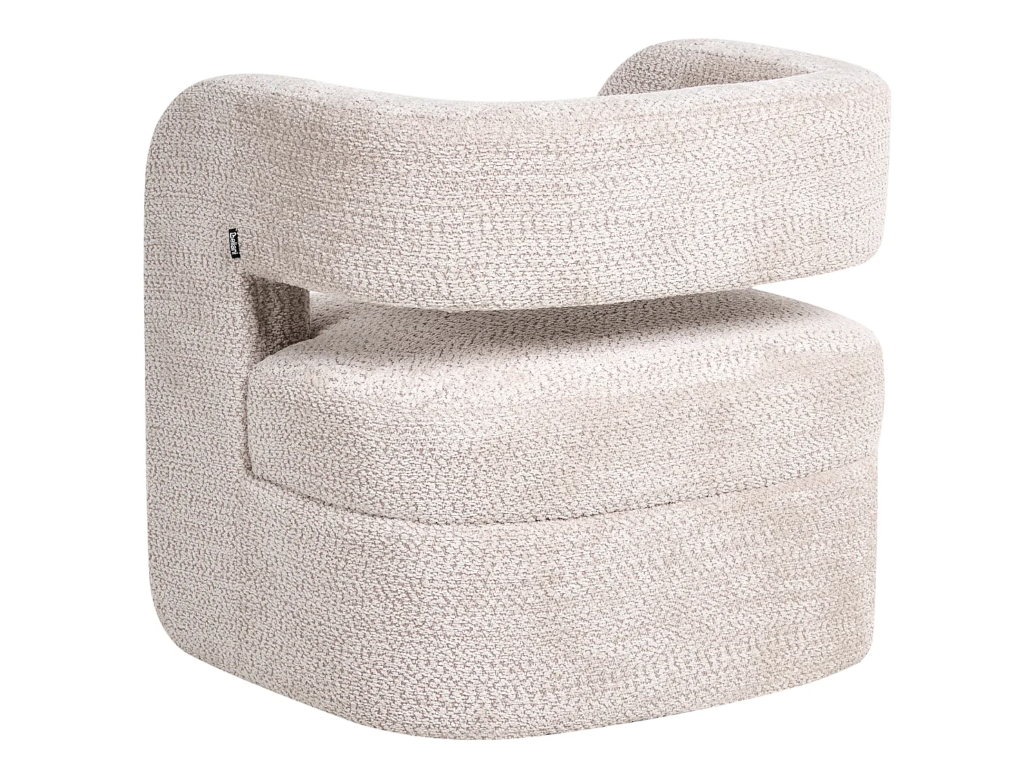 Armchair VIDSEL Chenille Beige