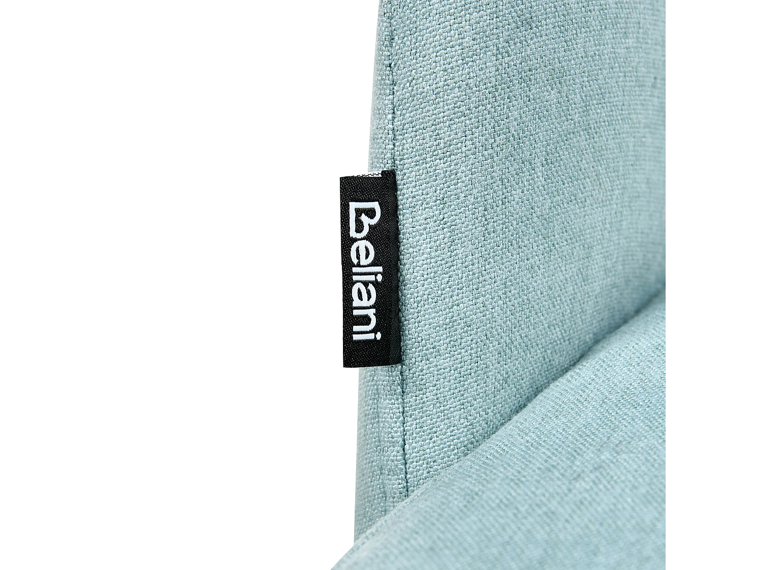 Lot de 2 chaises de salle à manger PENNY Tissu Bleu clair