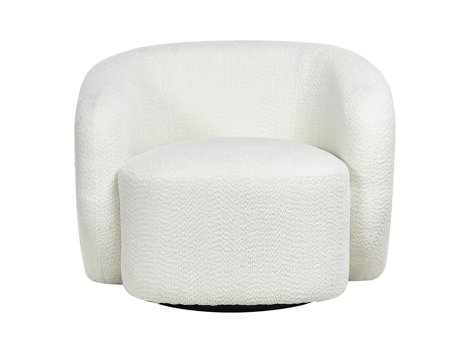 Fauteuil pivotant TORE Tissu Beige clair