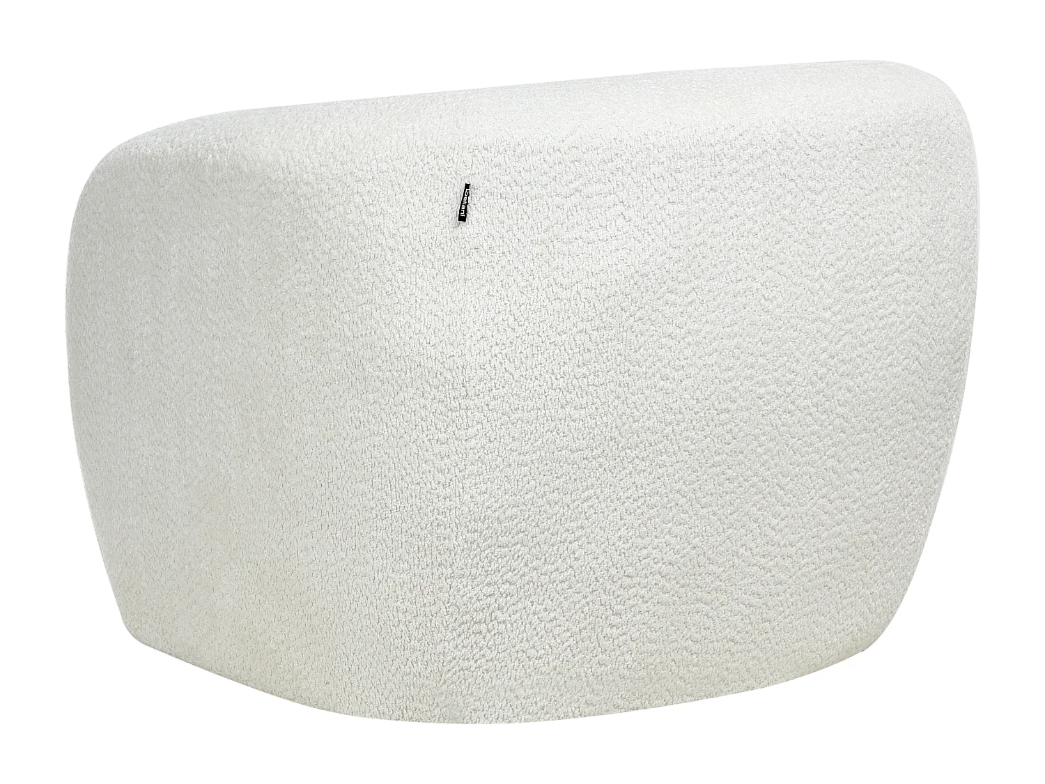 Fauteuil pivotant TORE Tissu Blanc cassé