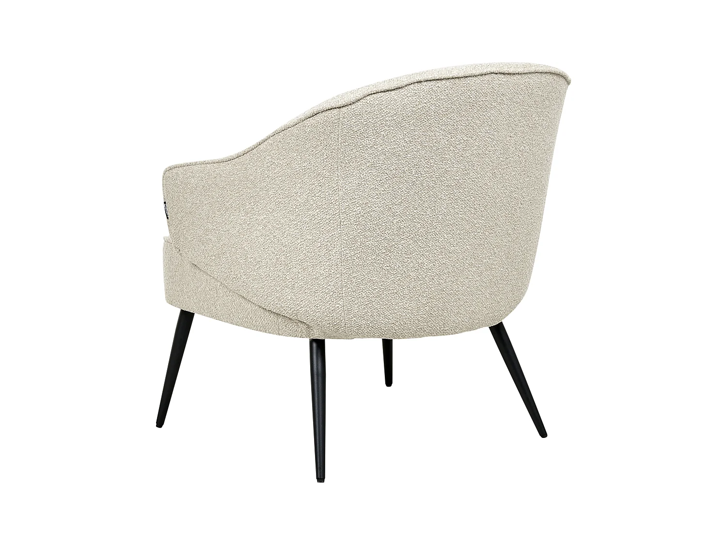 Fauteuil KAYLA Bouclé Beige clair