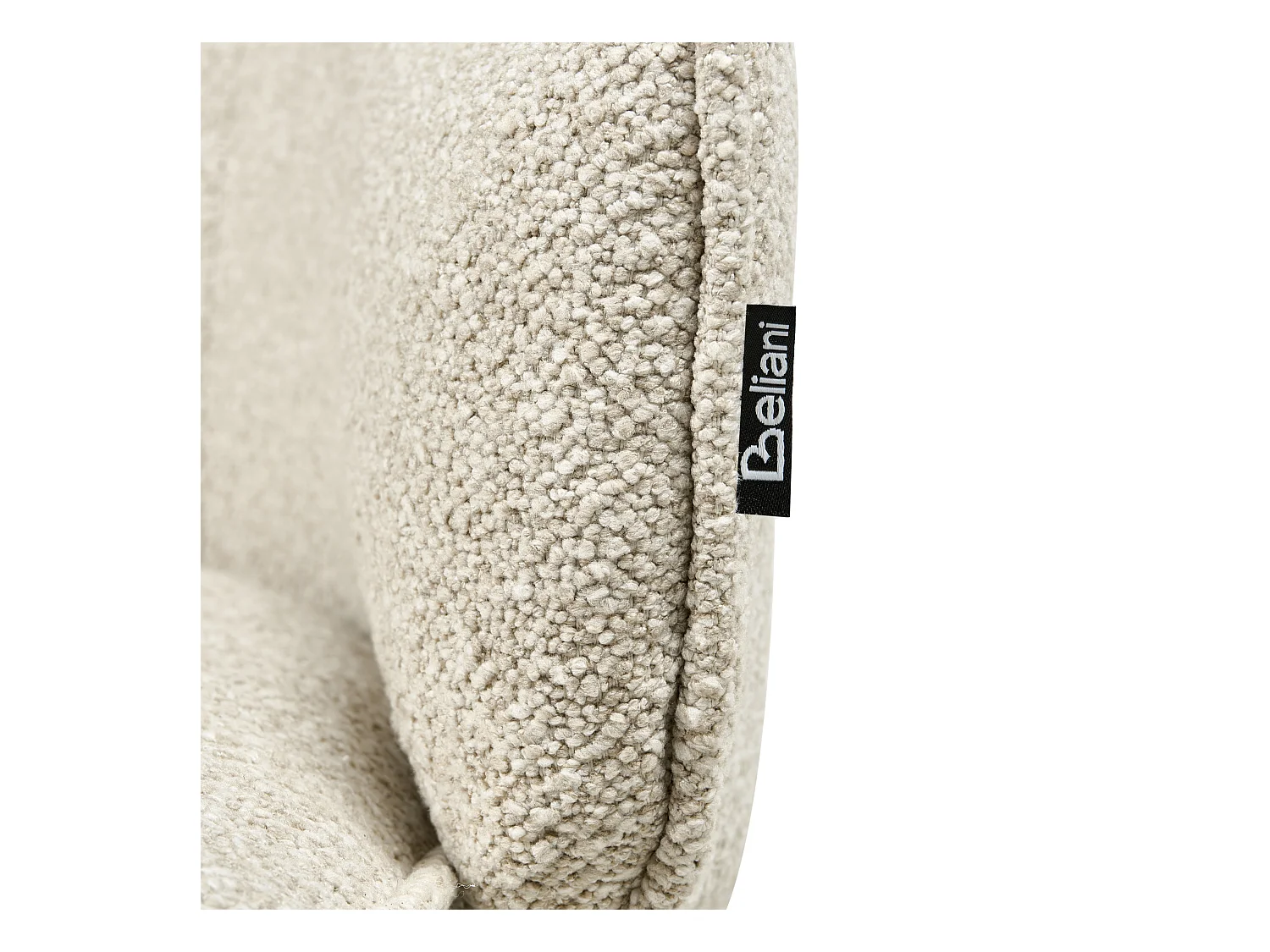 Fauteuil KAYLA Bouclé Beige clair