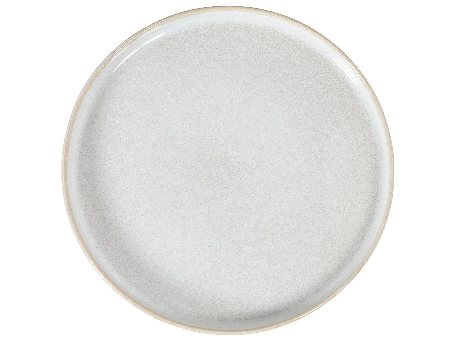 Set de 24 couverts de table SPIKENARD Grès Blanc cassé