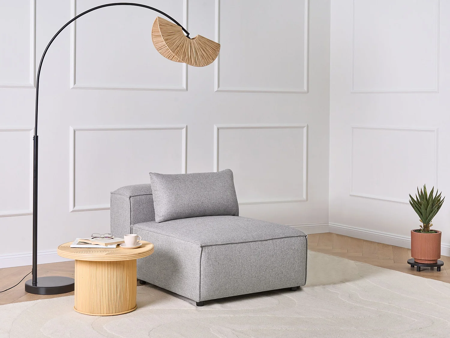 Module fauteuil BRANDE Gris