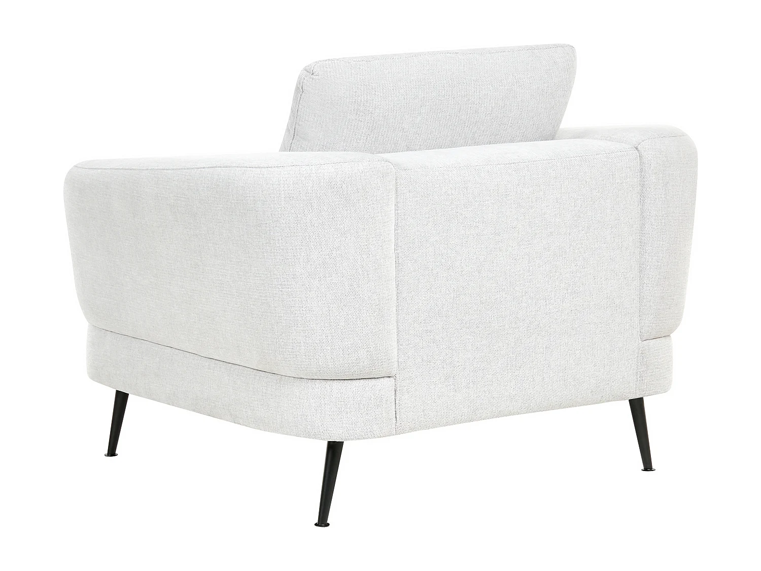 Fauteuil KJAER Tissu Blanc cassé