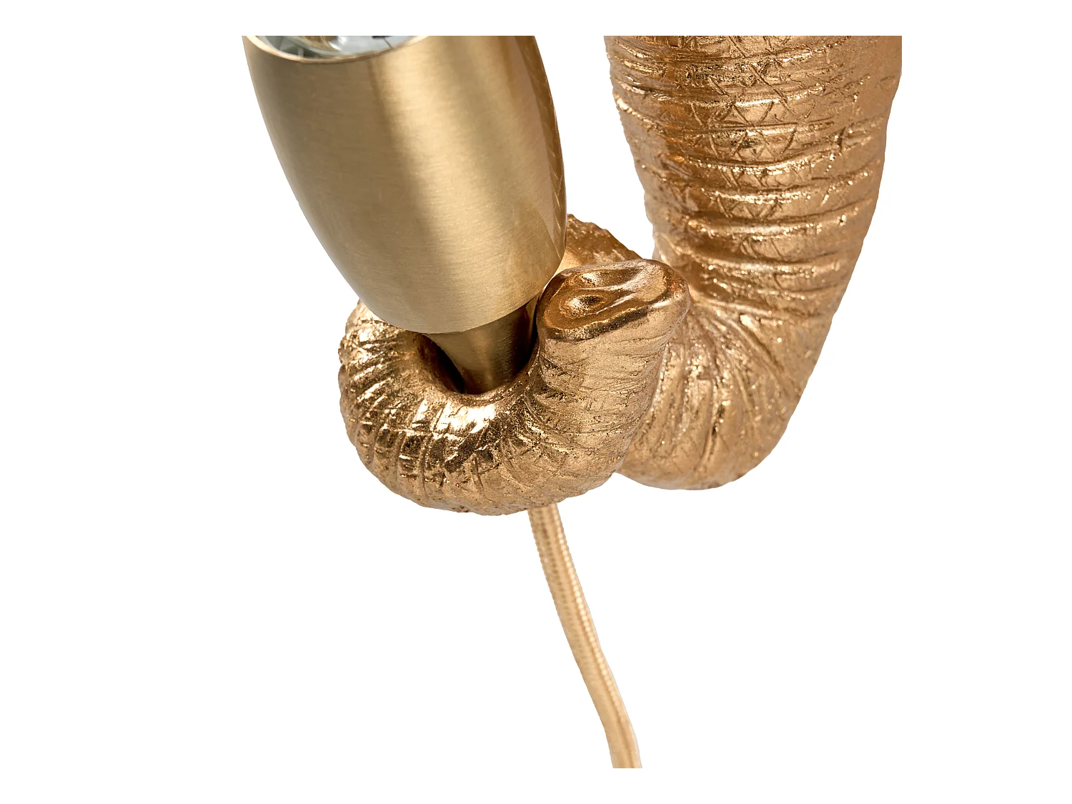 Lampe murale Éléphant ELEPHANTI Doré