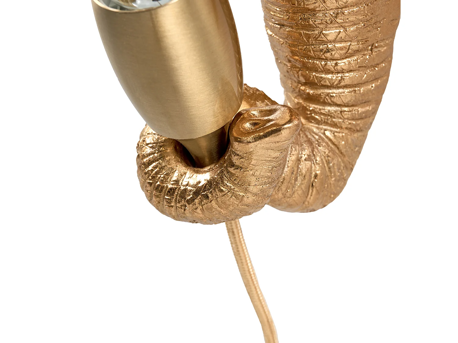 Lampe murale Éléphant ELEPHANTI Doré