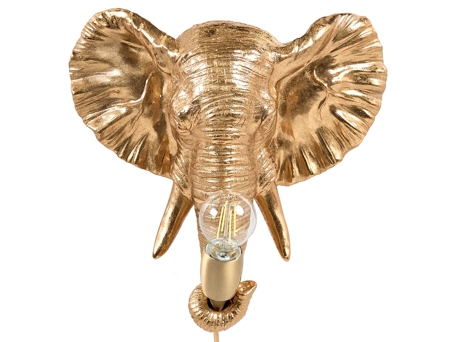 Elephant Wall Lamp ELEPHANTI Gold