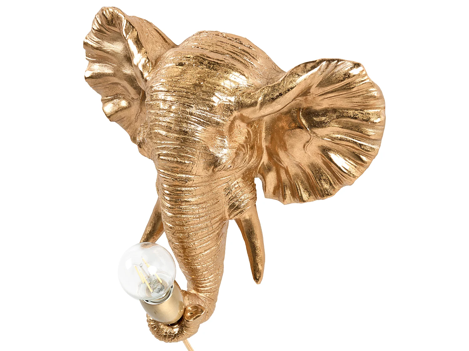 Elephant Wall Lamp ELEPHANTI Gold