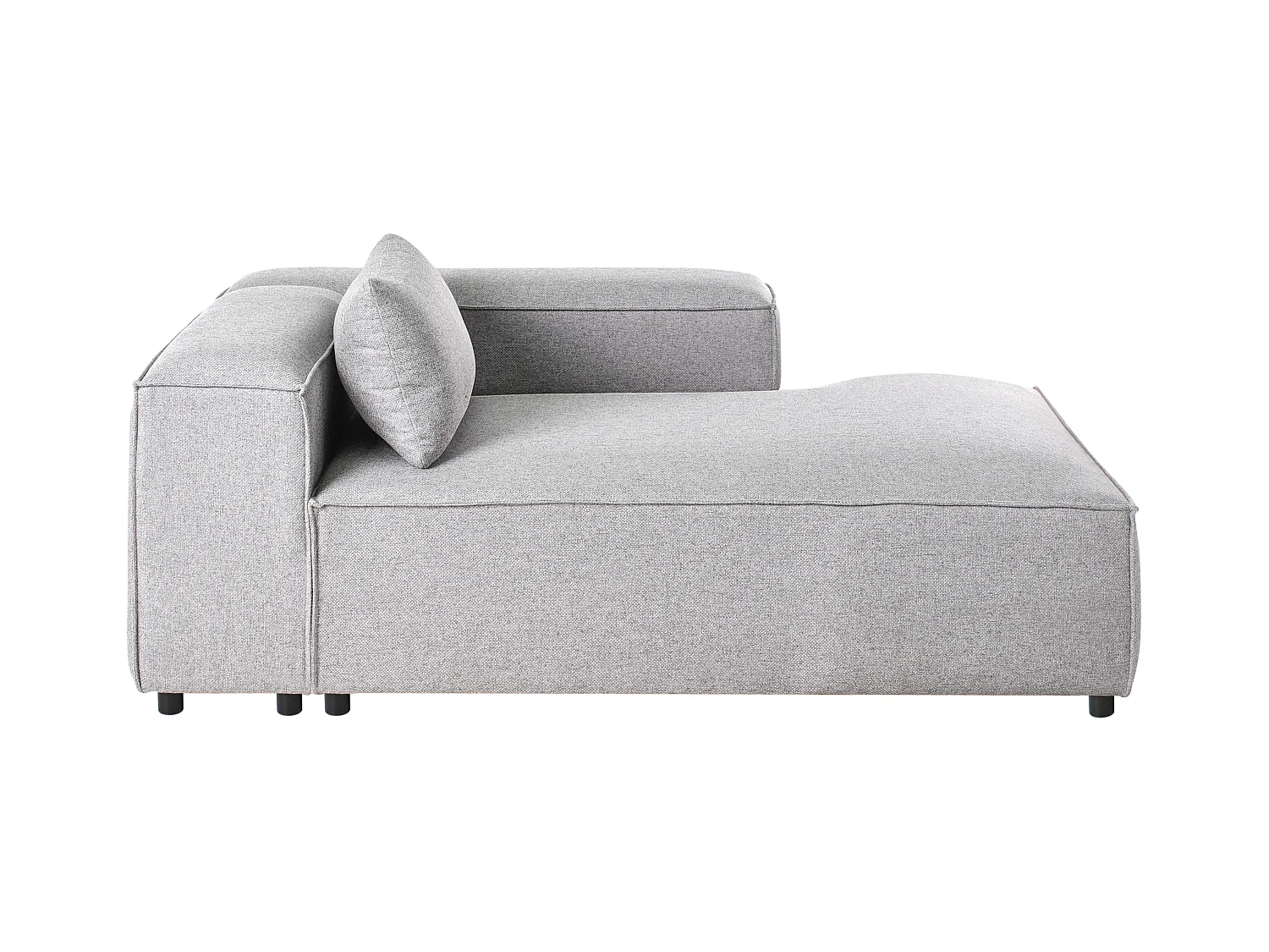 Chaise longue côté droite BRANDE Gris