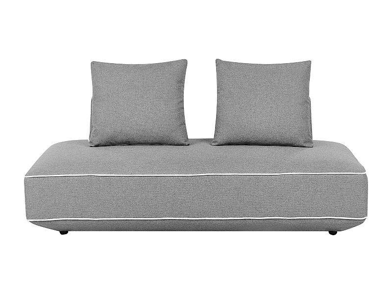 Chaise longue SEILLANS Tissu Gris foncé
