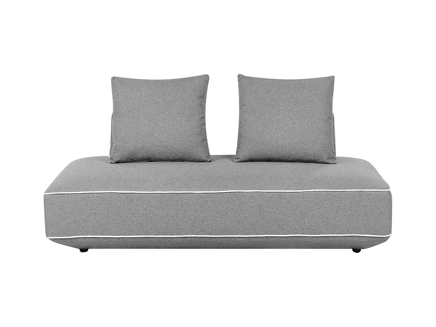 Chaise longue SEILLANS Tissu Gris foncé