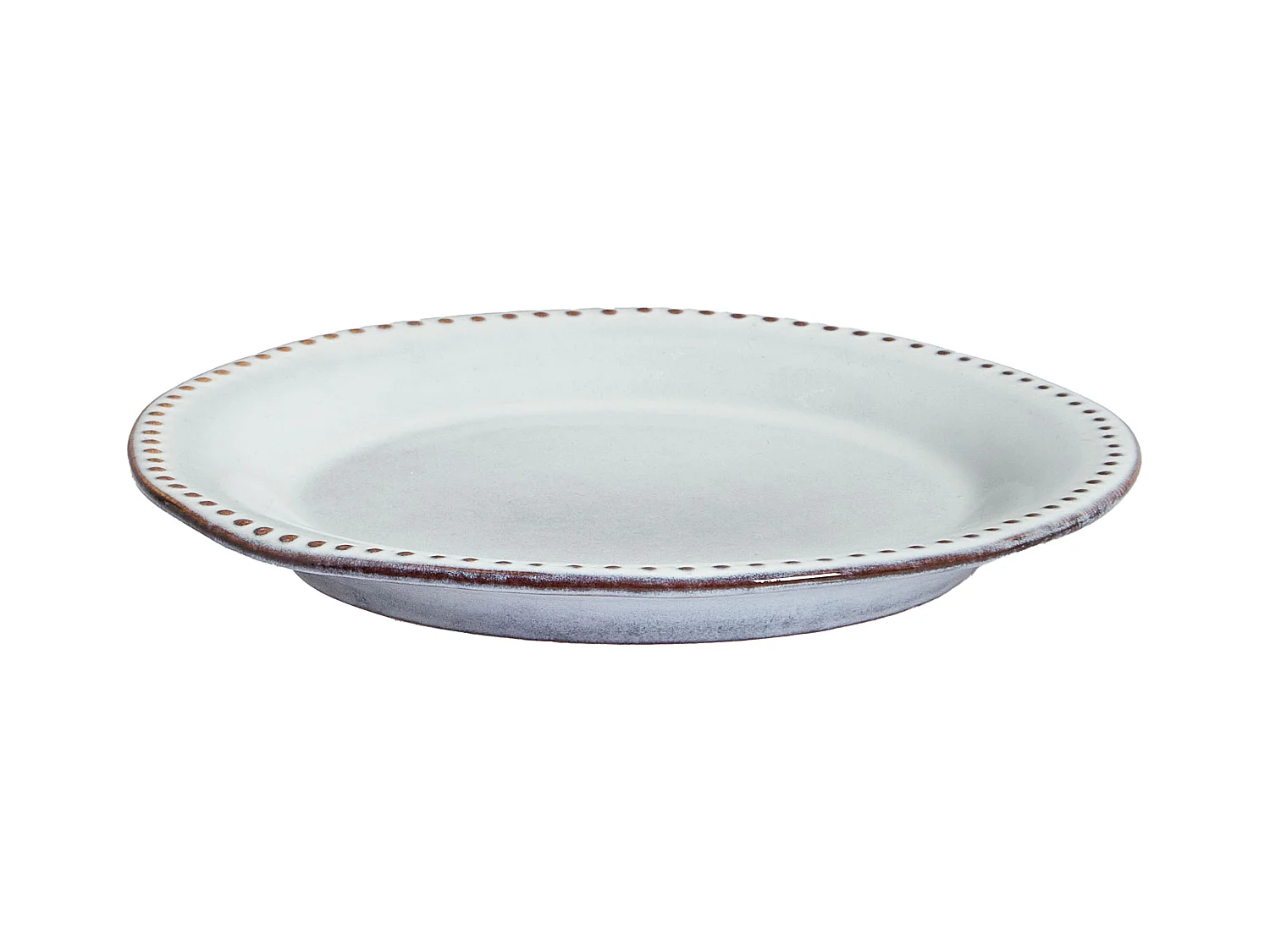 Set de 24 couverts de table CHERVIL Grès Bleu clair