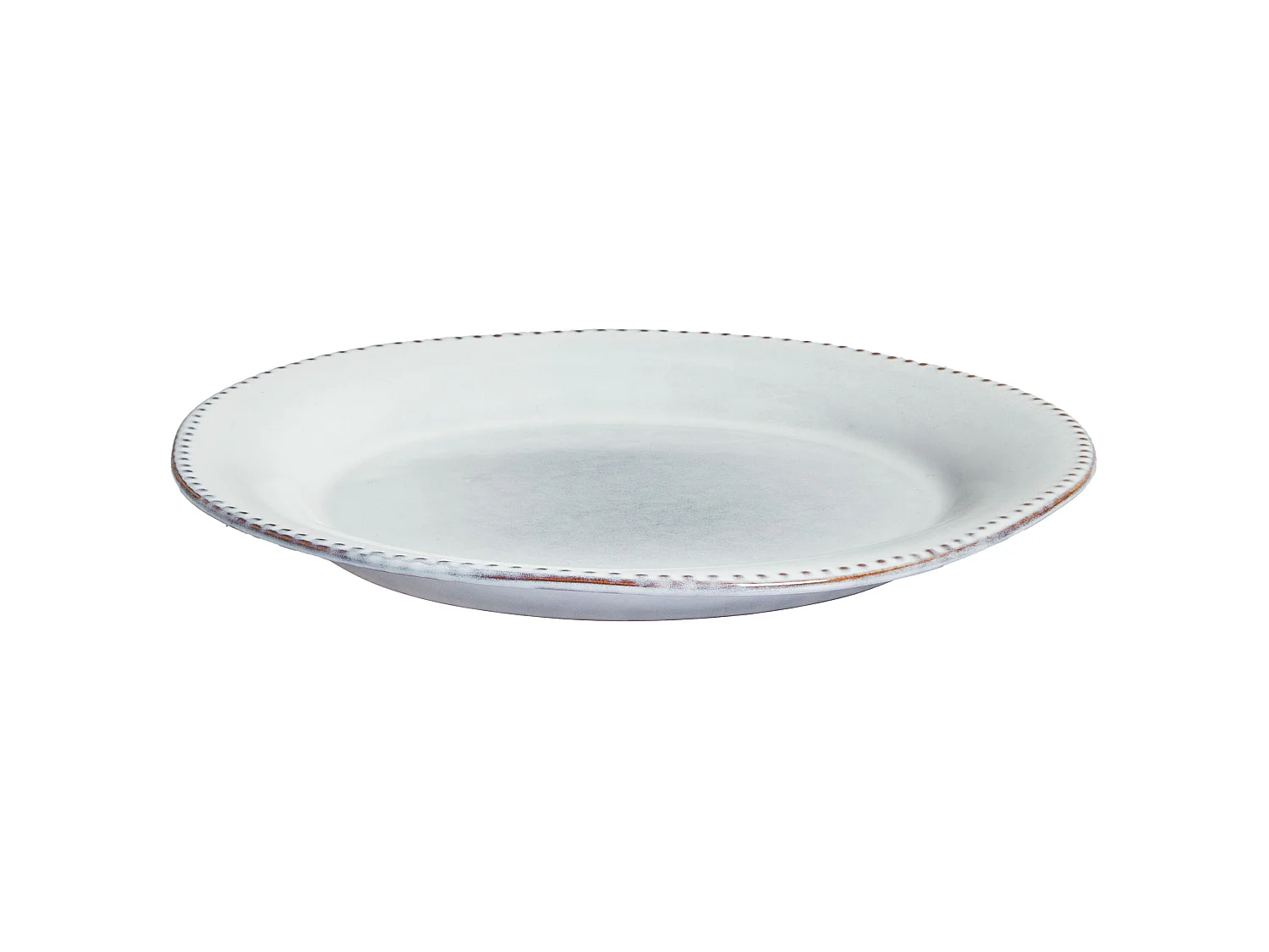 Set de 24 couverts de table CHERVIL Grès Bleu clair