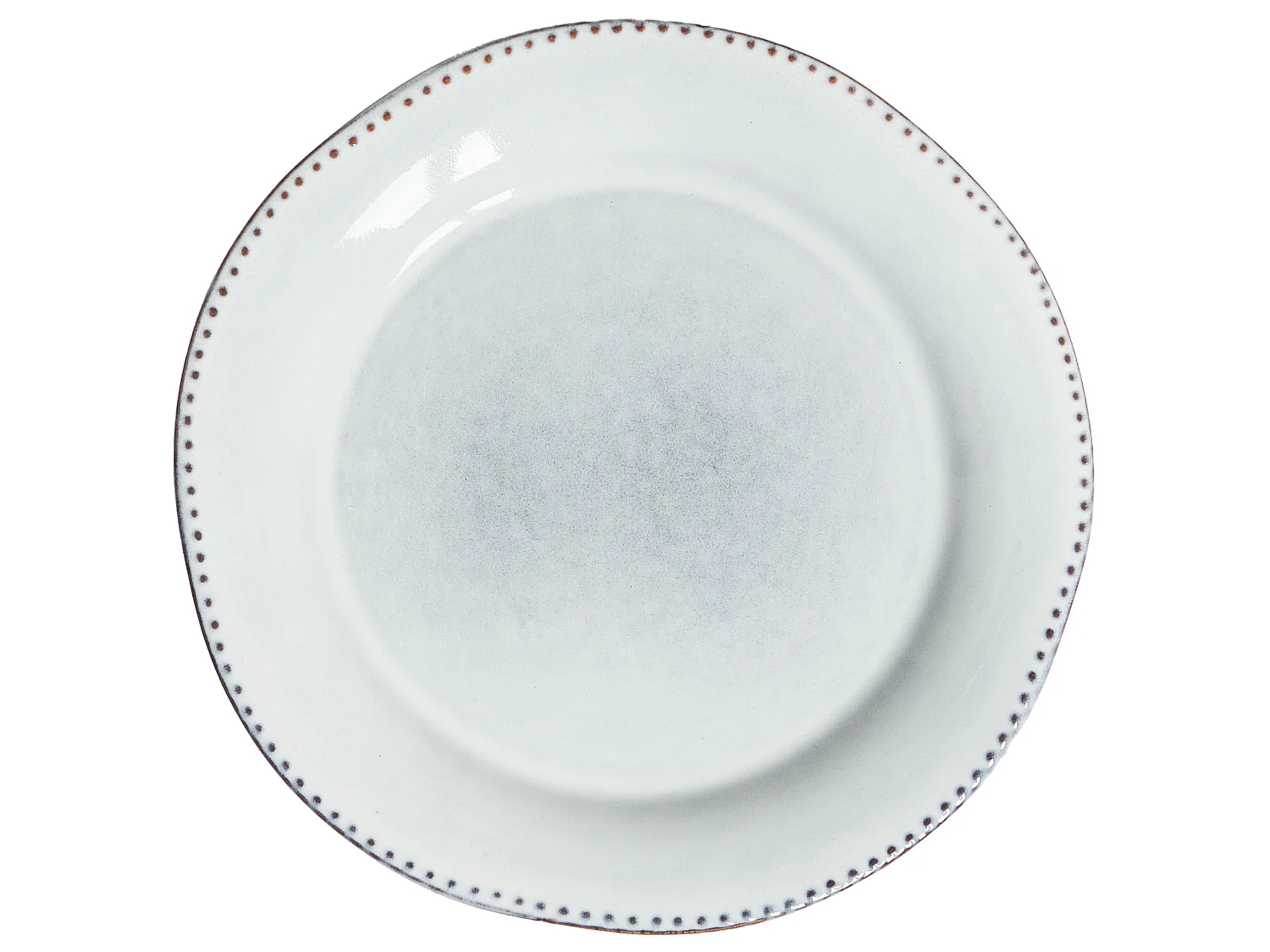 Set de 24 couverts de table CHERVIL Grès Bleu clair