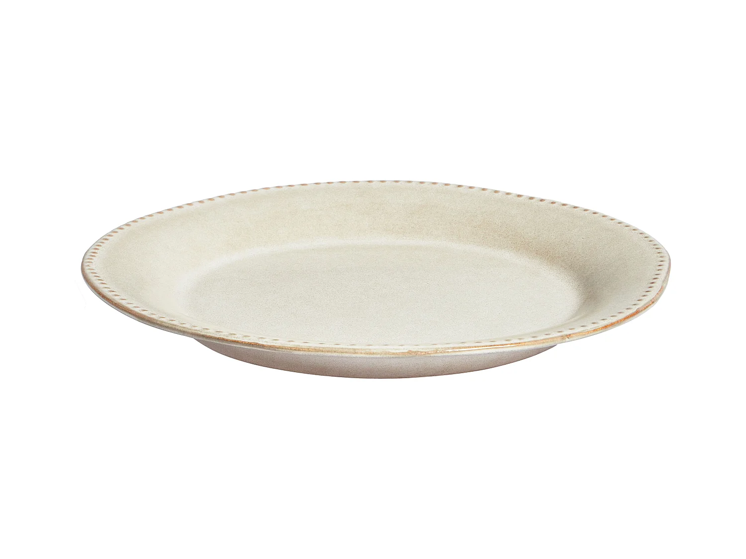 Set de 24 couverts de table CHERVIL Grès Beige clair