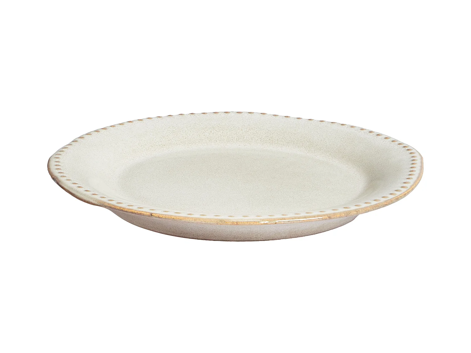 Set de 24 couverts de table CHERVIL Grès Beige clair