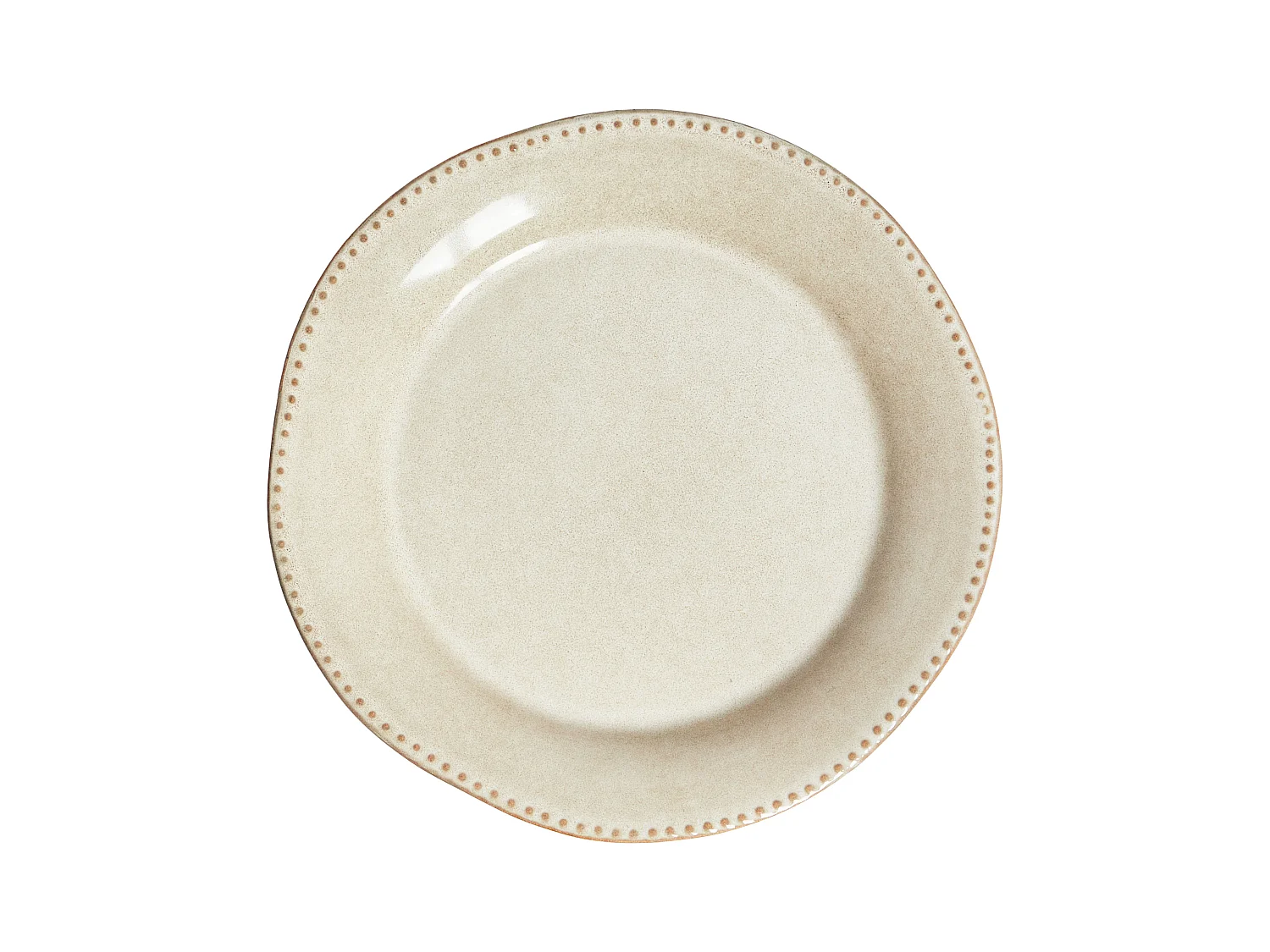 Set de 24 couverts de table CHERVIL Grès Beige clair