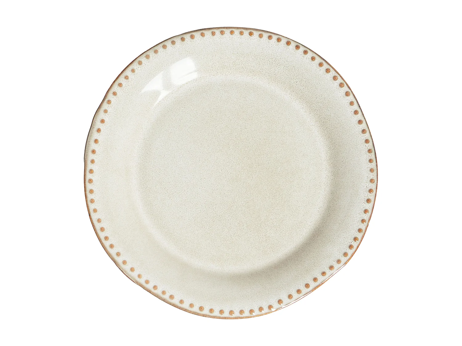 Set de 24 couverts de table CHERVIL Grès Beige clair