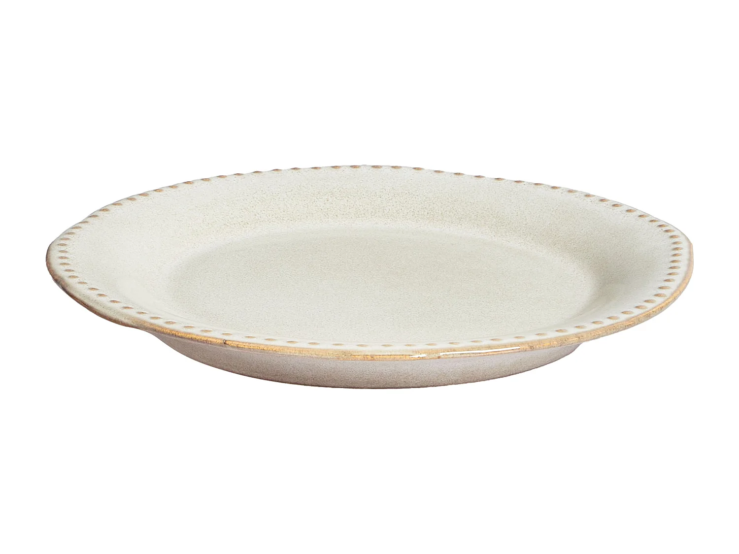 Set de 24 couverts de table CHERVIL Grès Beige clair