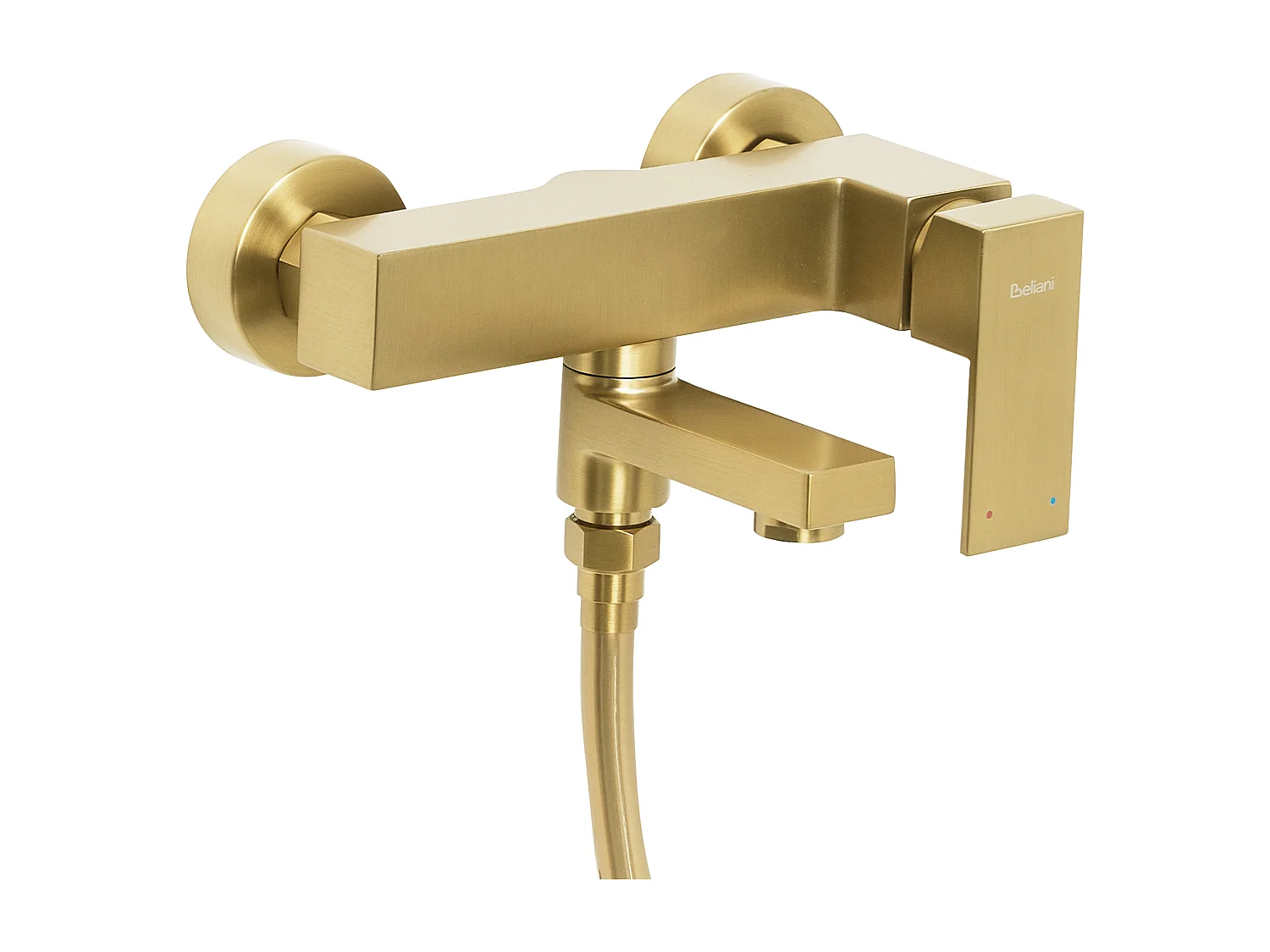 Robinet de douche mural TARAPOTO Doré