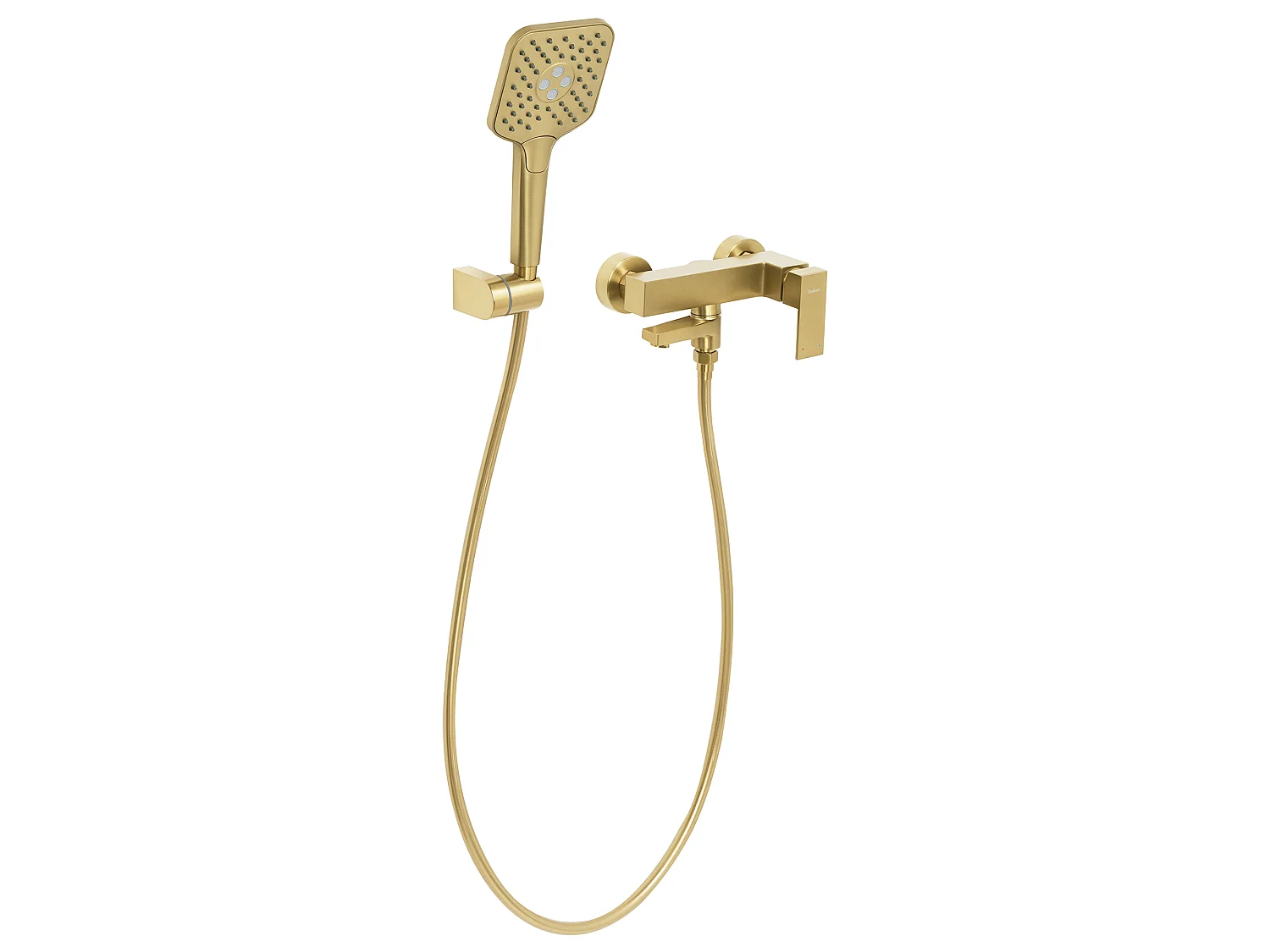 Wall Mounted Bath Shower Mixer Tap TARAPOTO Gold