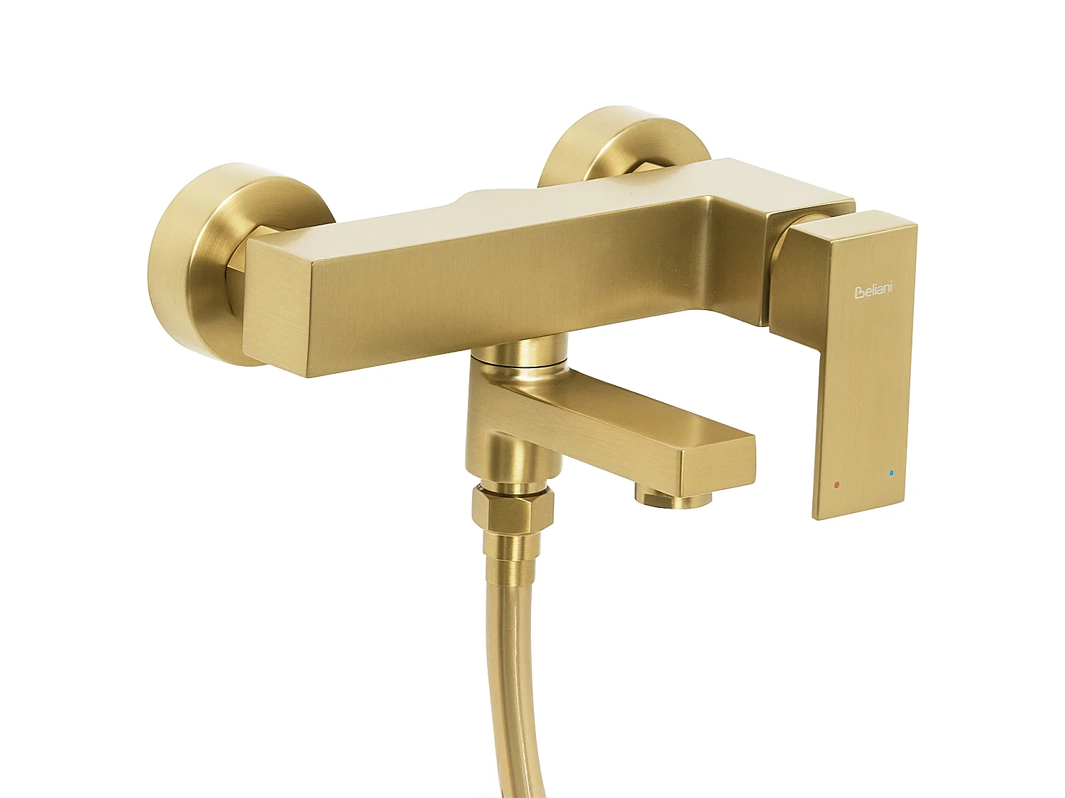 Wall Mounted Bath Shower Mixer Tap TARAPOTO Gold