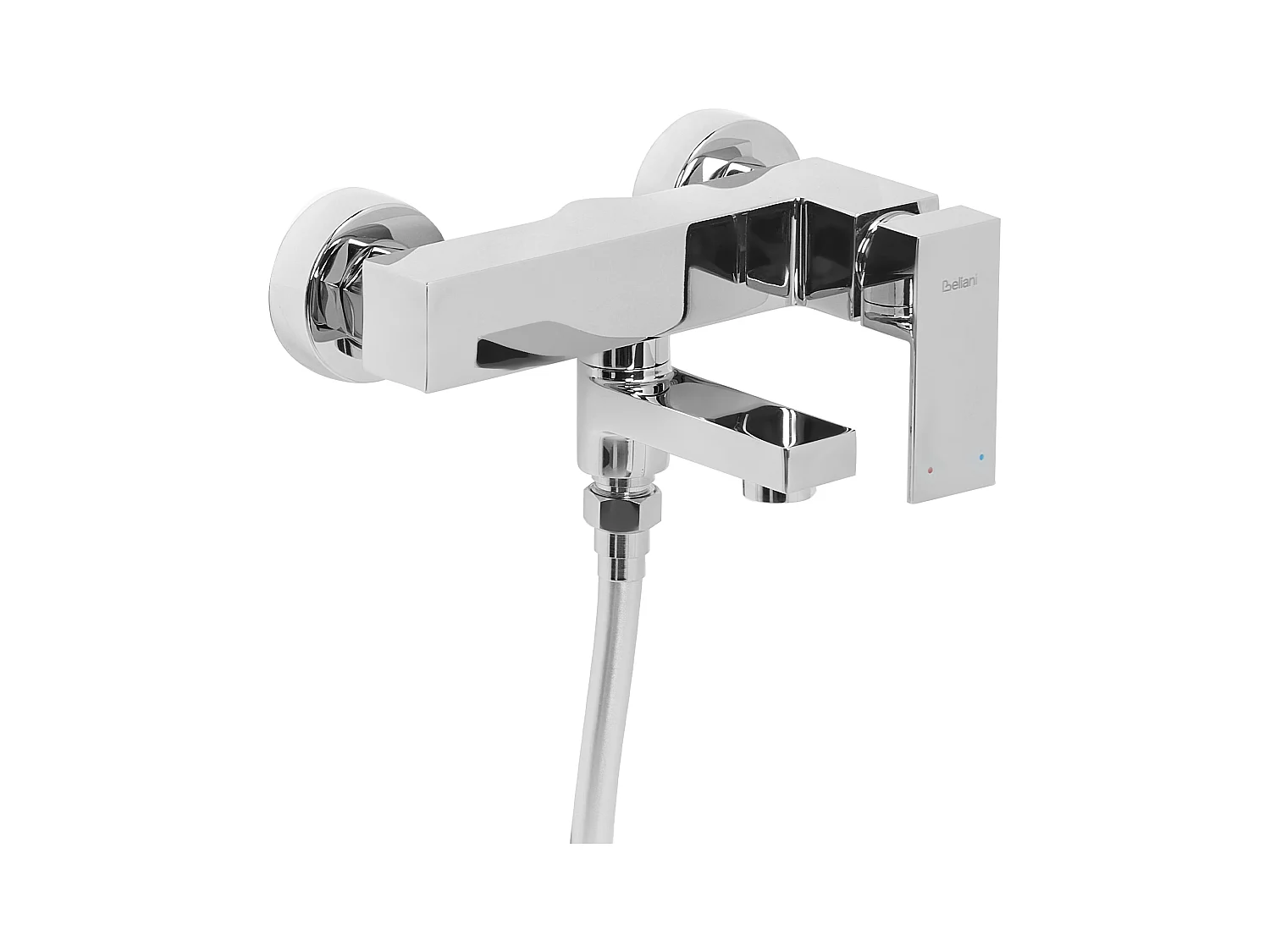 Robinet de douche mural BALNEARIO Argenté