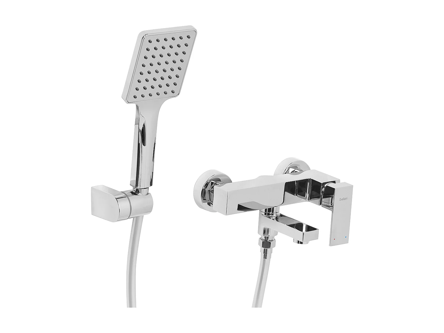 Robinet de douche mural BALNEARIO Argenté