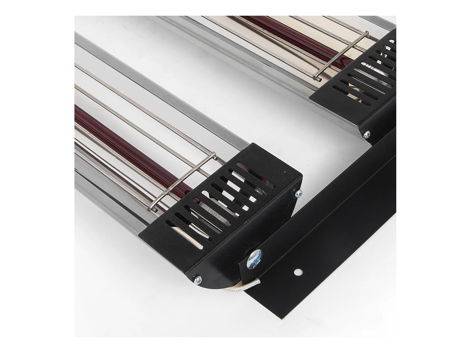 Lampe à Polymérisation SucceBuy Lampe Chauffante Infrarouge 2 Ensembles 3000W Cabine de Pulvérisation pour Peinture