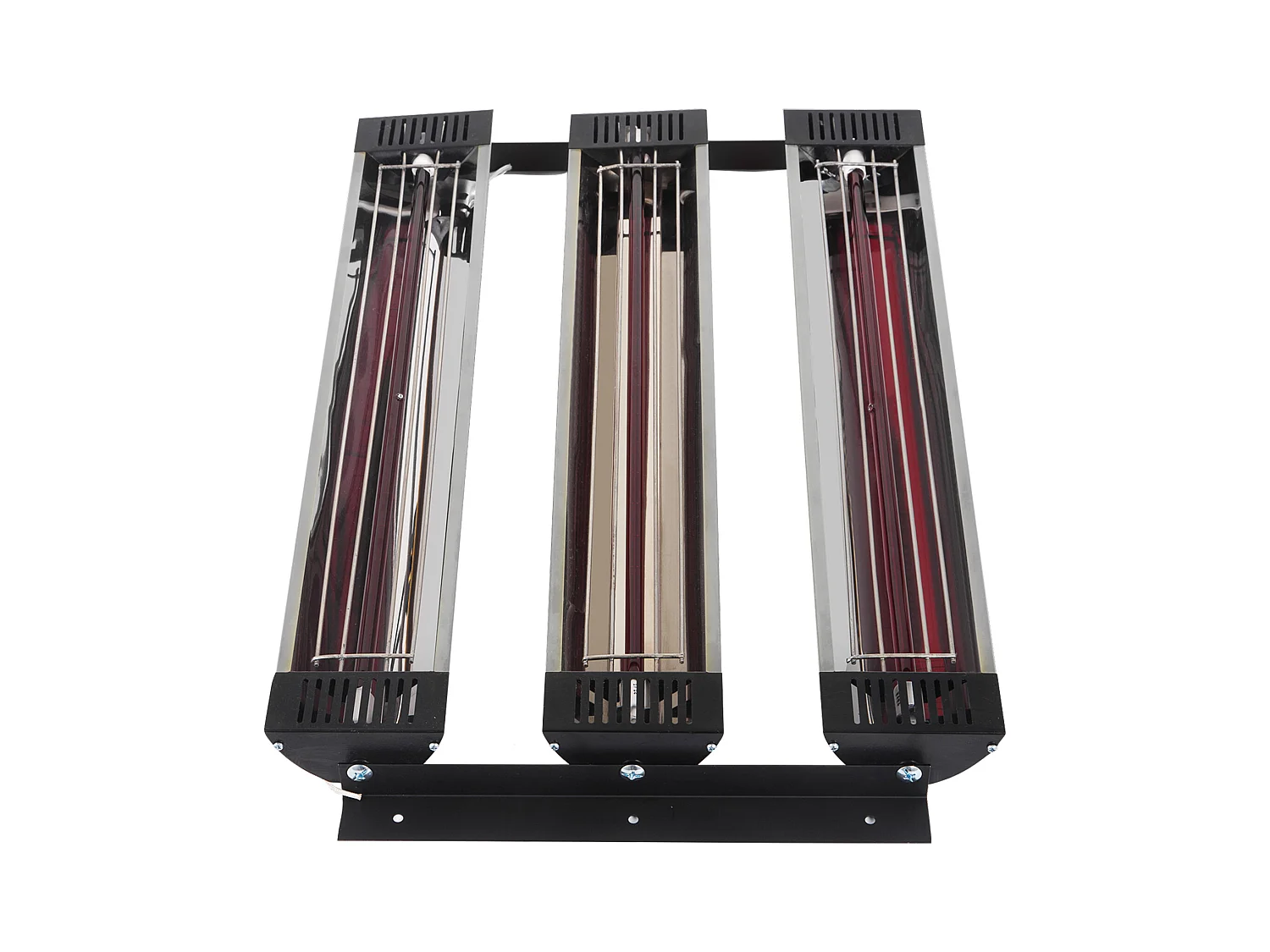 Lampe à Polymérisation SucceBuy Lampe Chauffante Infrarouge 2 Ensembles 3000W Cabine de Pulvérisation pour Peinture