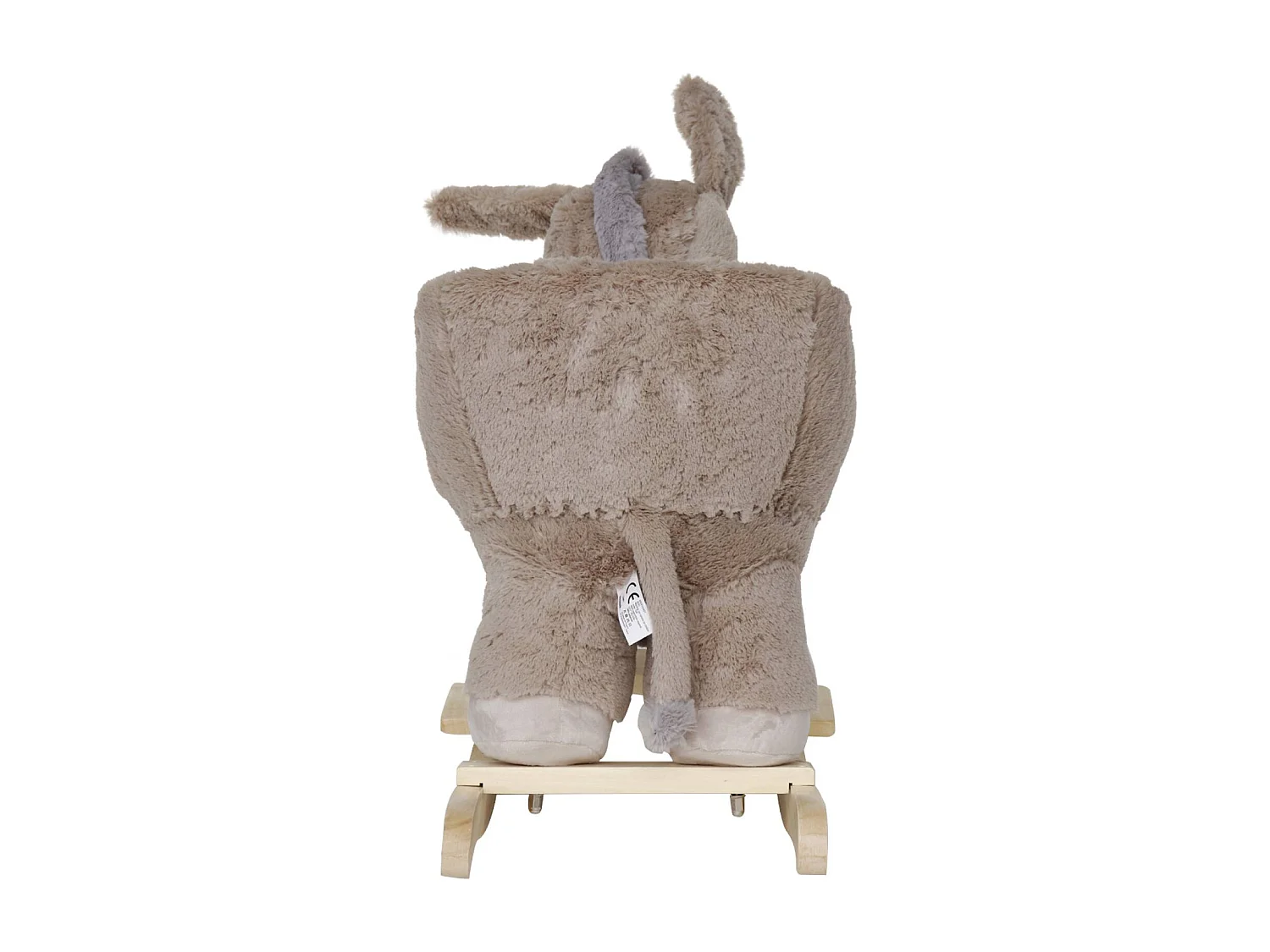 Sedia a dondolo asino per bambini, bianco